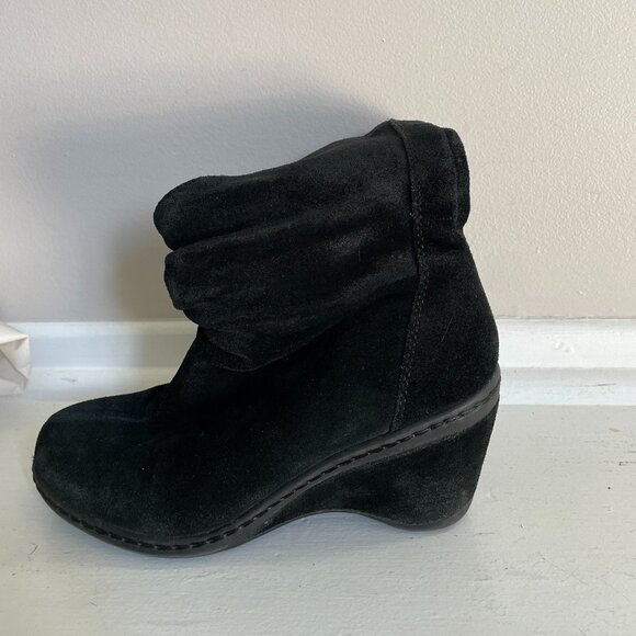 Black suede booties - Picture 11 of 12